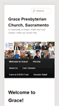 Mobile Screenshot of grace-sacramento.org