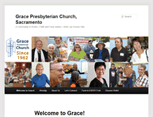 Tablet Screenshot of grace-sacramento.org
